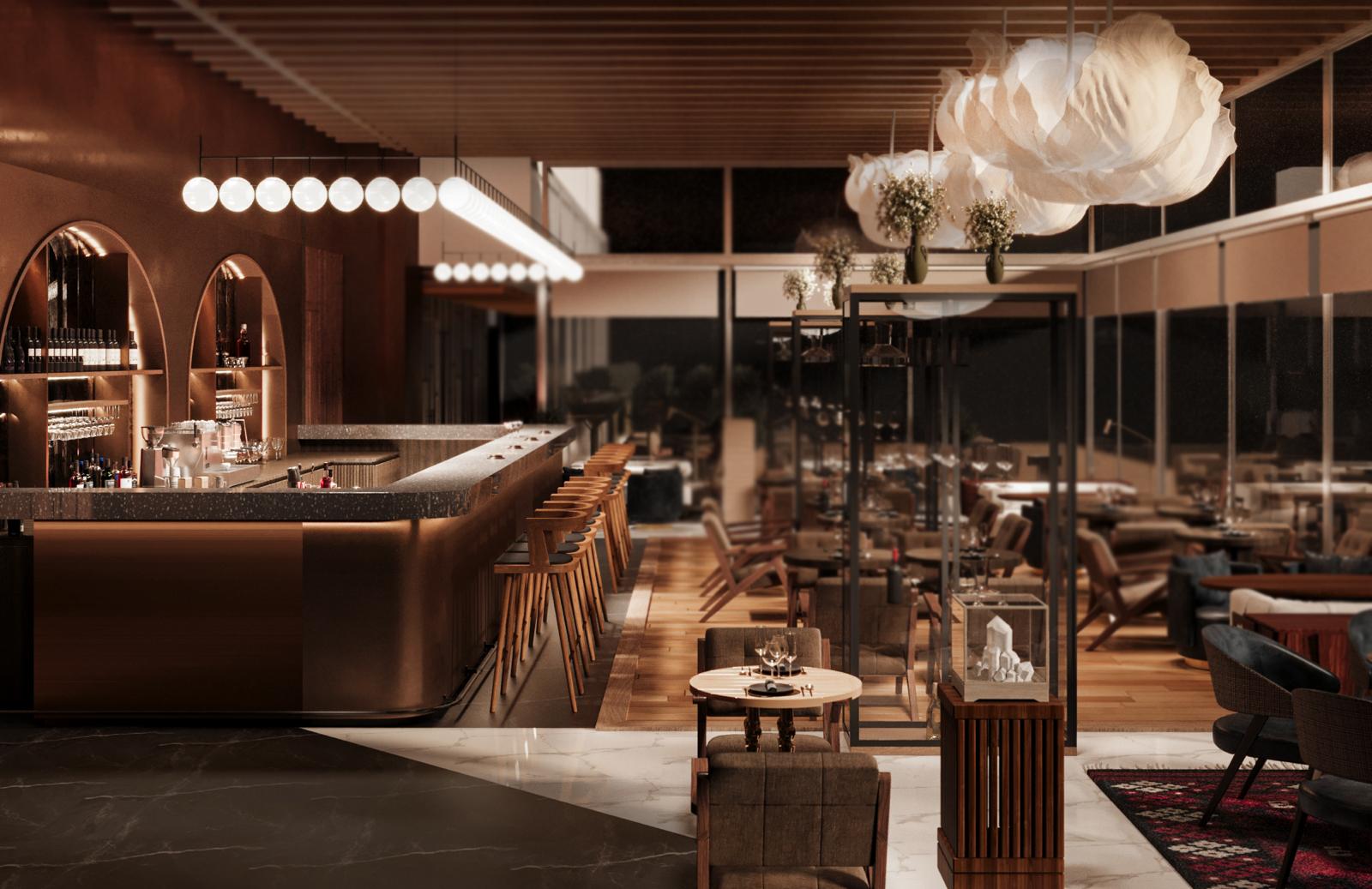 intercontinental jerusalem - l18 rooftop restaurant