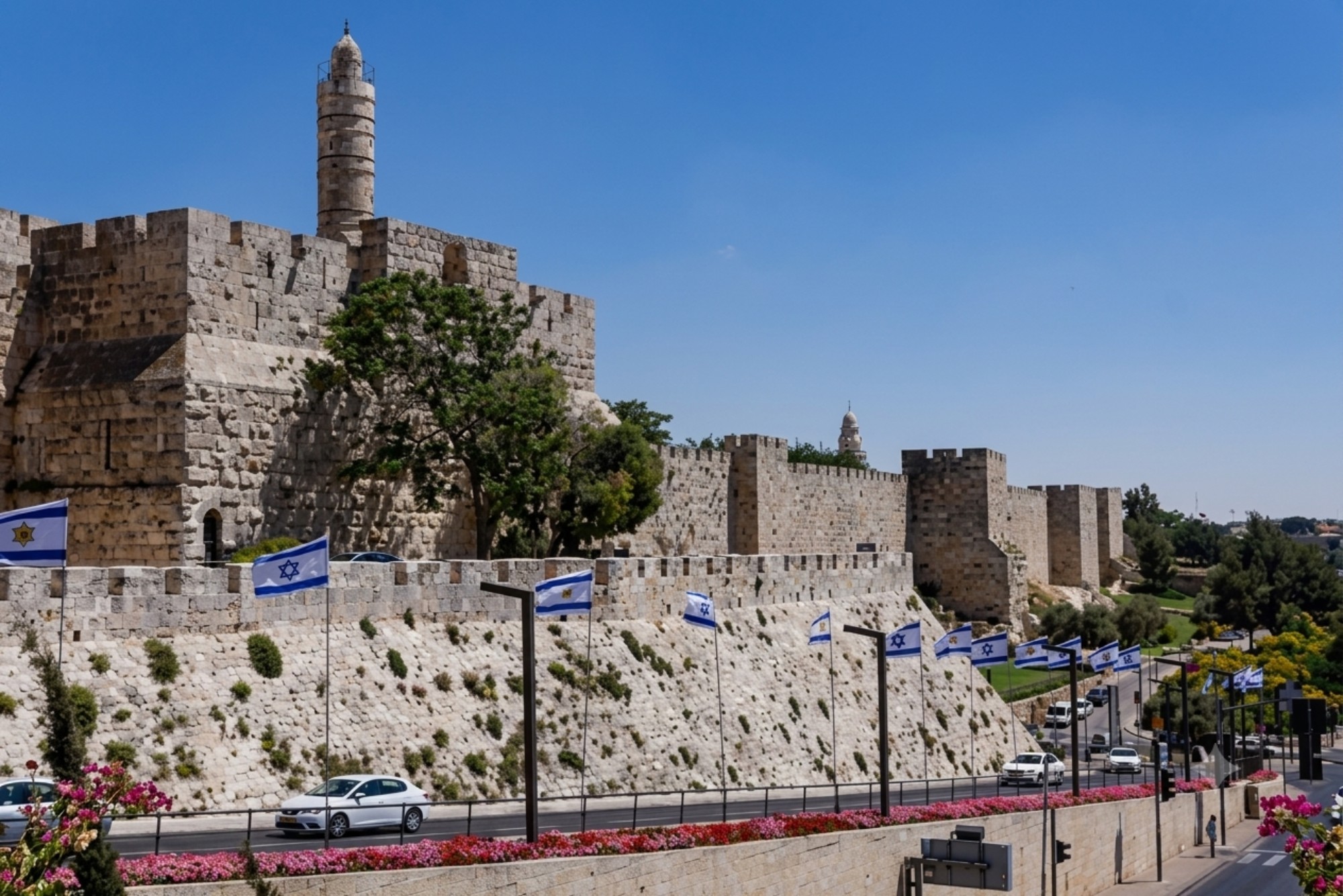 intercontinental jerusalem - tower of david - hd